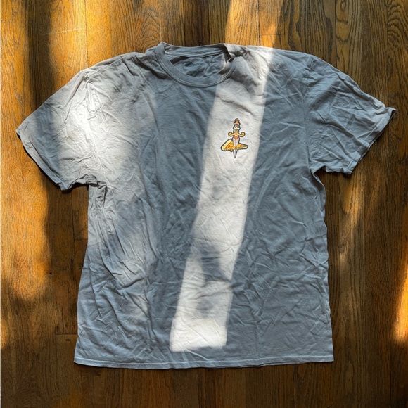 NYCC Floral/Pizza/Sword T-Shirt 🩶 Size 2X - Picture 2 of 5